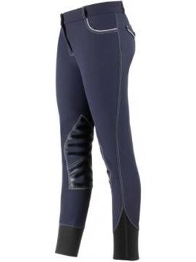 USG Women's Lara Knee Grip Breeches Navy Size US 26 Riding Pants Equestrian